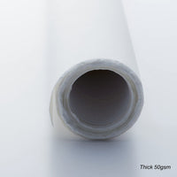 * SALE 50% OFF- Mulberry Bright White (Thick & Thin) Rolls