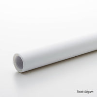 * SALE 50% OFF- Mulberry Bright White (Thick & Thin) Rolls
