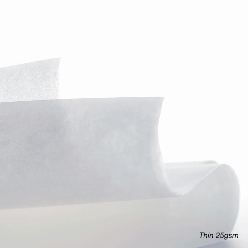 * SALE 50% OFF- Mulberry Bright White (Thick & Thin) Rolls