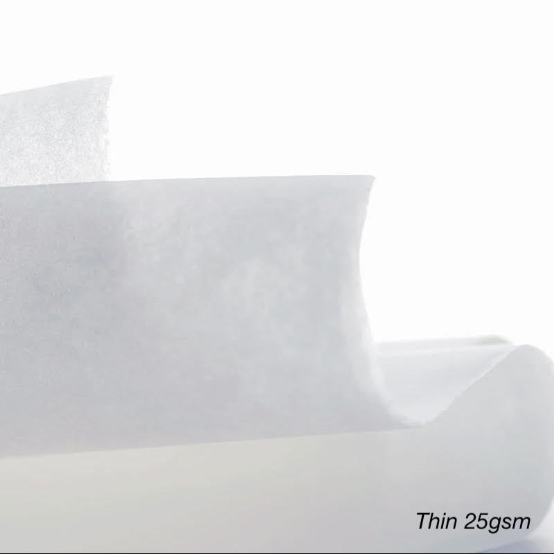* SALE 50% OFF- Mulberry Bright White (Thick & Thin) Rolls