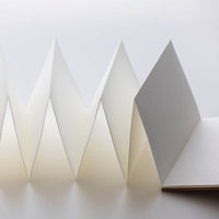 Orihon Persimmon-dyed Accordion Book (3 Covers / 2 sizes)