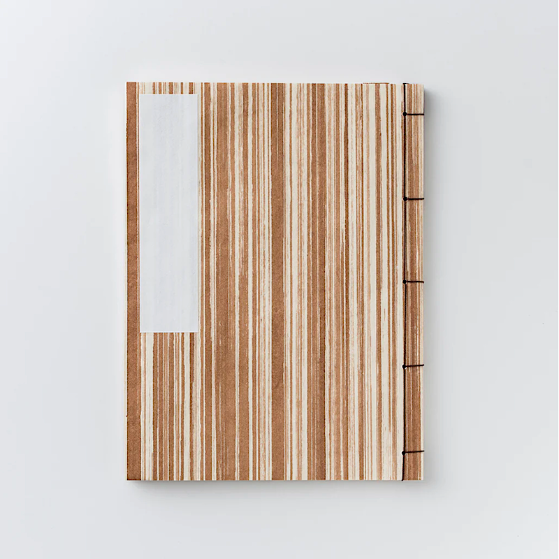 Wacho Persimmon-dyed Stitched Notebook (3 Covers)