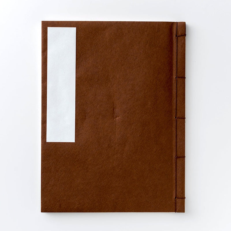 Wacho Persimmon-dyed Stitched Notebook (3 Covers)