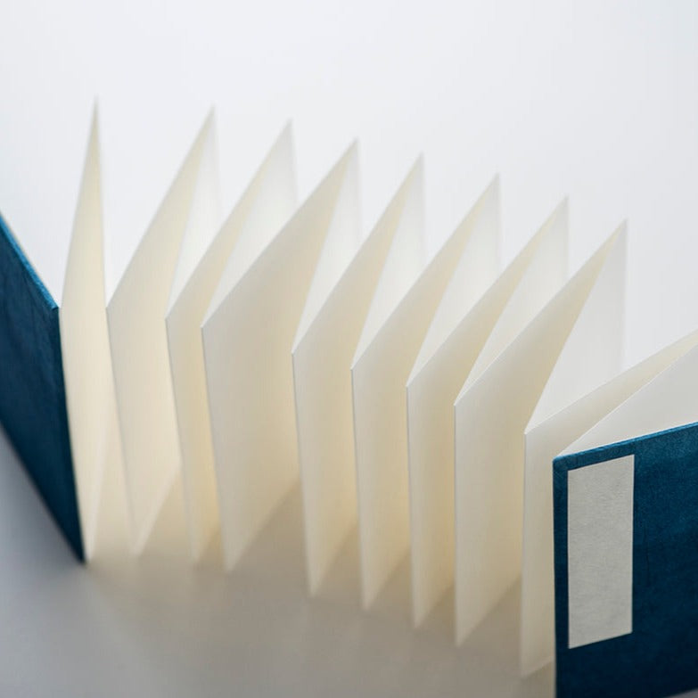 Orihon Indigo-dyed Accordion Book (2 Covers / 2 sizes)
