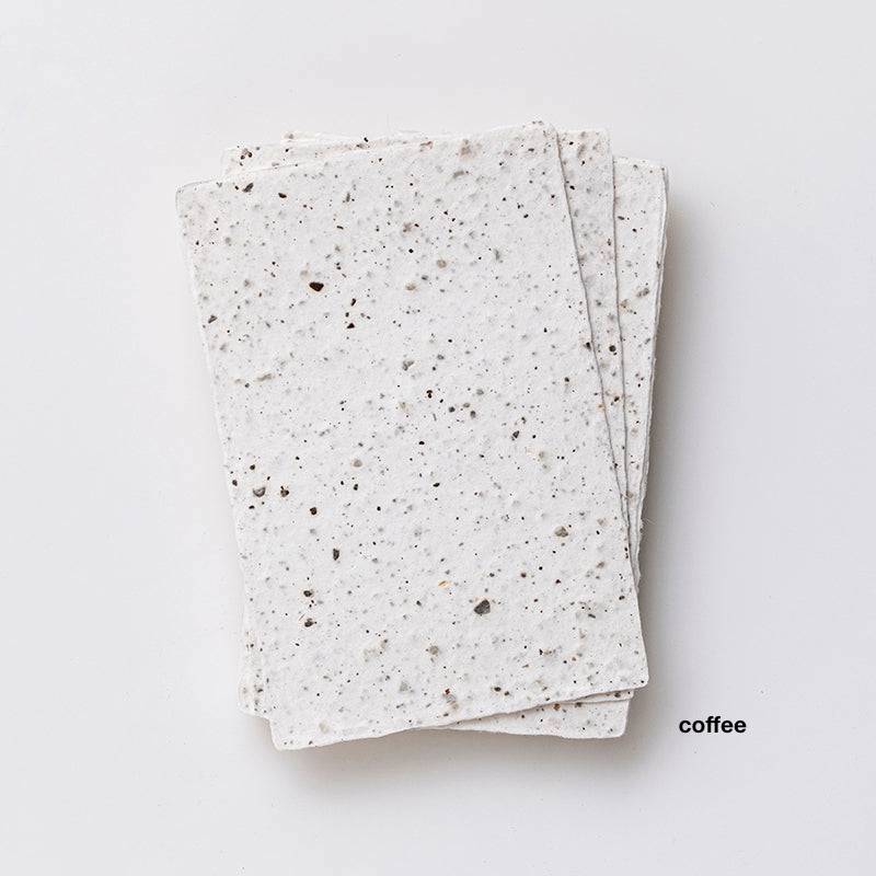 Handmade Thick Postcards (5 types / sets of 10)