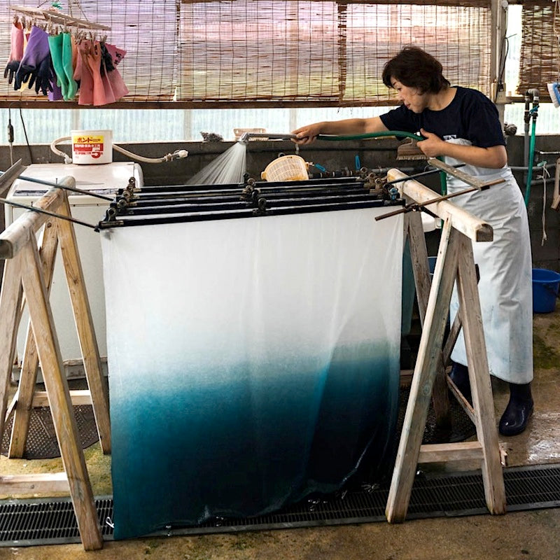 Hand Dyed Indigo Bags (2 styles)