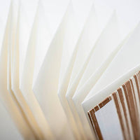 Orihon Persimmon-dyed Accordion Book (3 Covers / 2 sizes)