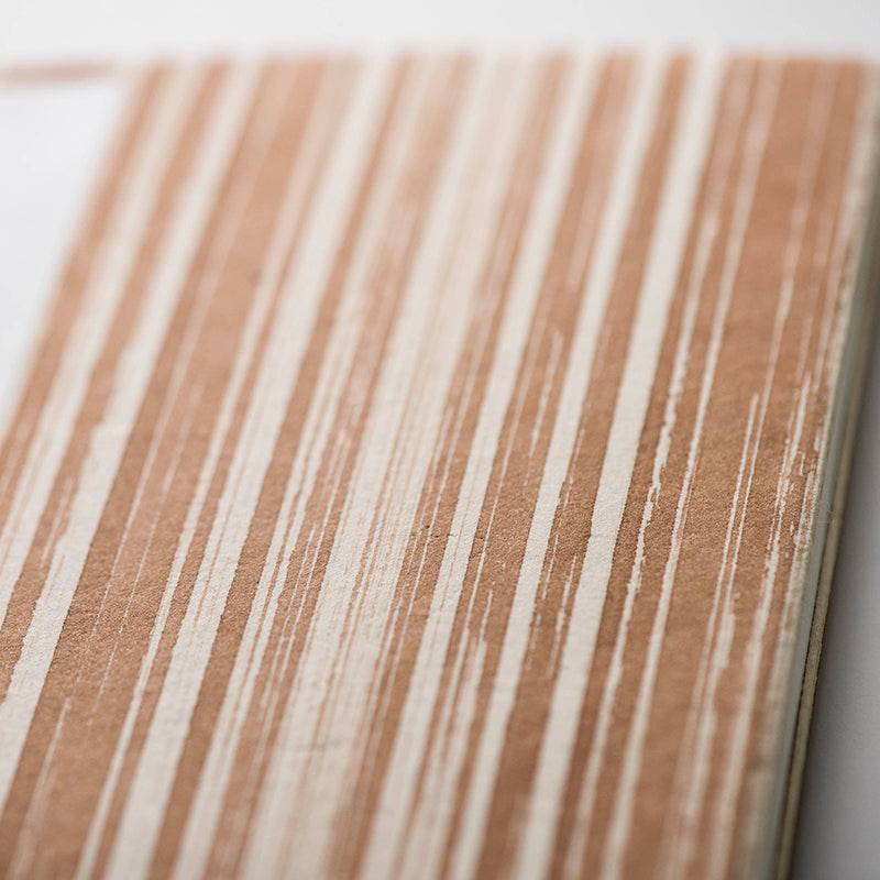 Orihon Persimmon-dyed Accordion Book (3 Covers / 2 sizes)