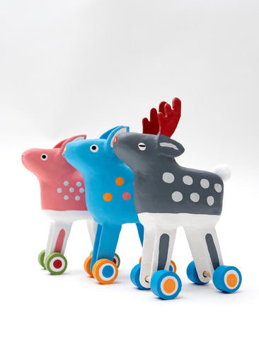 * NEW Paper Deer Folk Toys