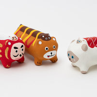 * NEW Handmade Paper Dog Folk Toys