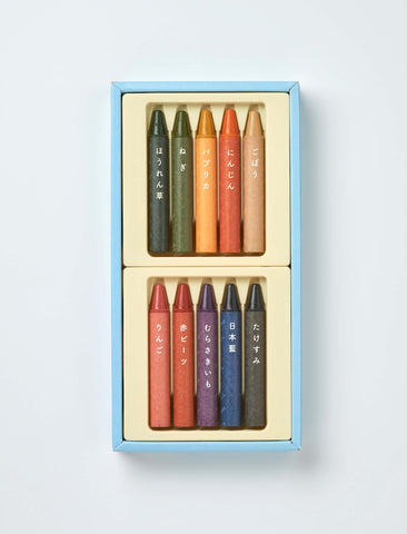 * NEW COLORS Vegetable Crayons