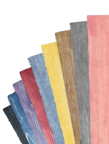 * NEW Organic Colors Hand-Dyed Woodgrain