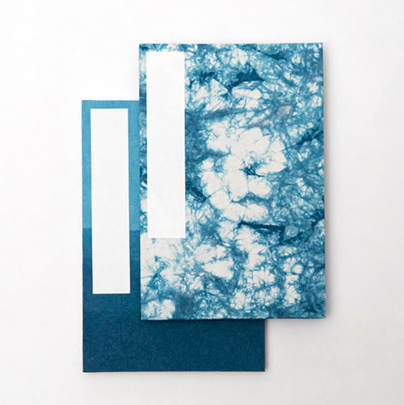 Orihon Indigo-dyed Accordion Book (2 Covers / 2 sizes)