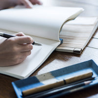 Indigo Handmade Desk Tray - awagami factory