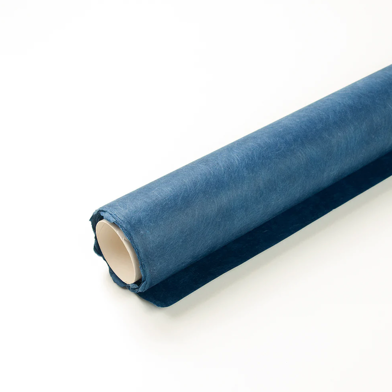 Gampi-Kozo Blue Rolls - awagami factory