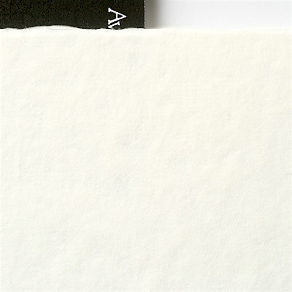 Bizan Handmade Medium 200gsm White (Deckle Edges) - awagami factory