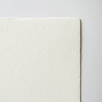 Bizan Handmade Medium 200gsm Natural (Deckle Edges) - awagami factory