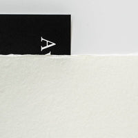 Bizan Handmade Medium 200gsm Natural (Deckle Edges) - awagami factory