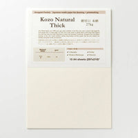 Fine Art Paper Pack (15sheets) Kozo Thick 45gsm - awagami factory