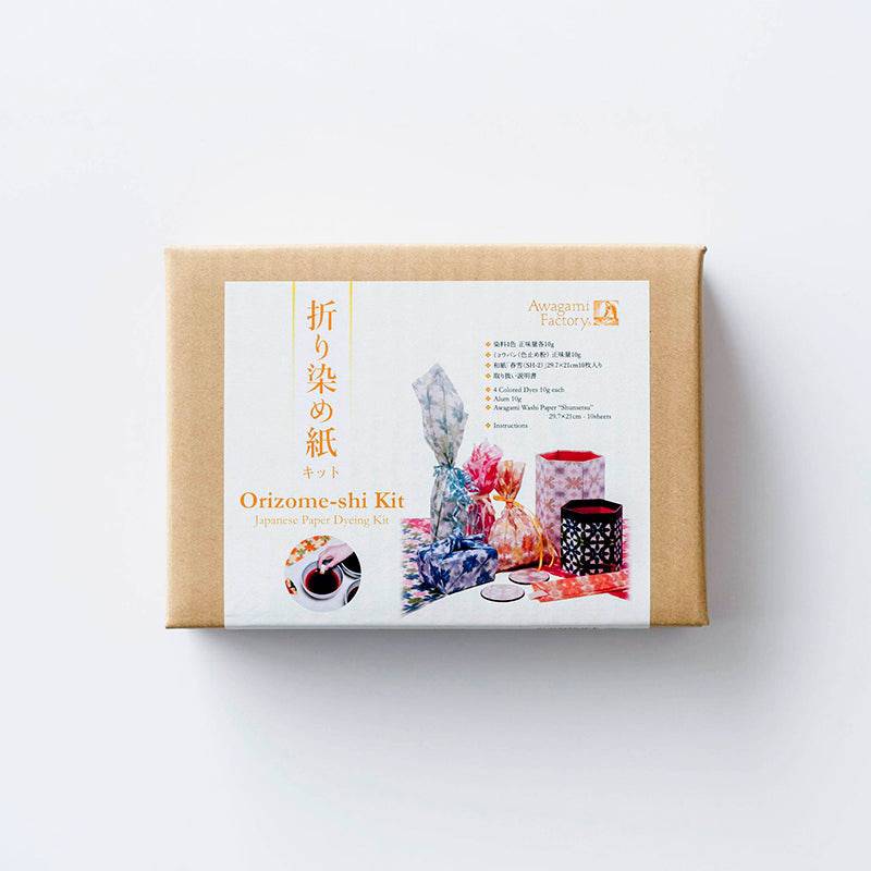 Orizome Paper Dyeing Kit - awagami factory