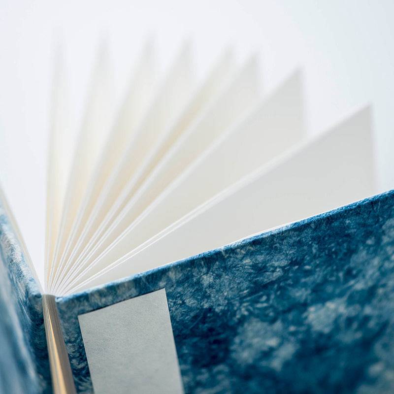 Orihon Indigo Accordion Books (Bokashi pattern) - awagami factory