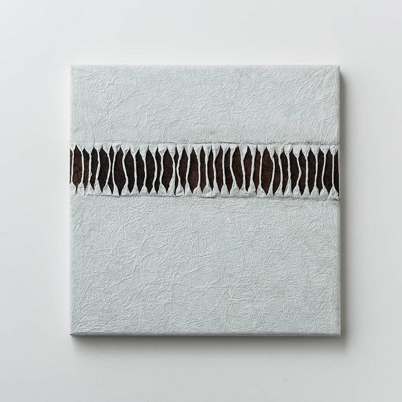 White on top of persimmon (brown)