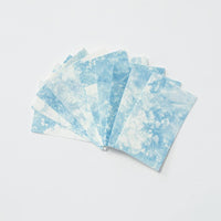 Shibori Hand-dyed Cards (100 pcs.) - awagami factory