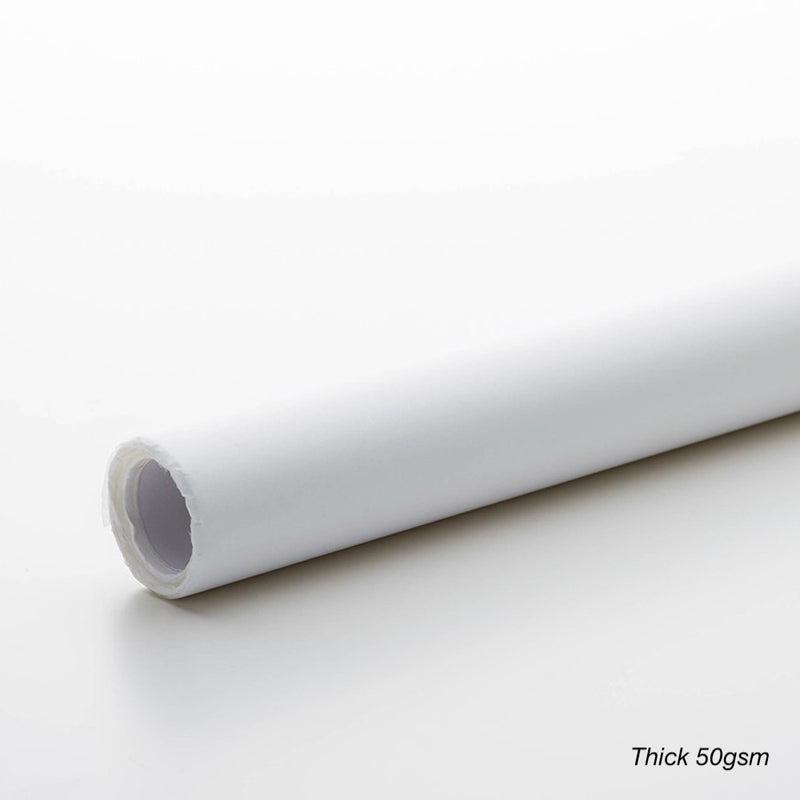 * SALE 50% OFF- Mulberry Bright White (Thick & Thin) Rolls
