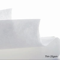 * SALE 50% OFF- Mulberry Bright White (Thick & Thin) Rolls