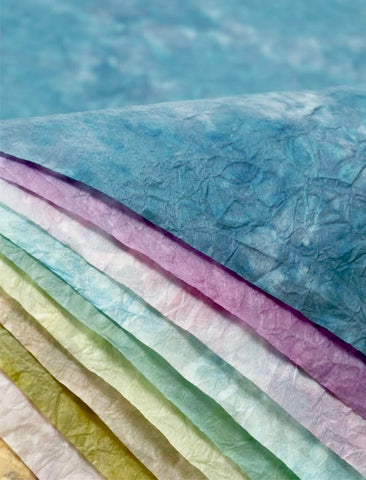 Hand-Dyed Cloud Tissue (10 Colors)