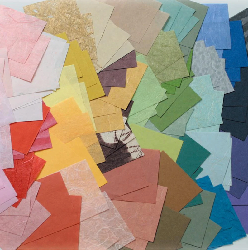 Washi Mixed Colored Blocks - 150 Sheets (8.5x8.5cm) $10.00