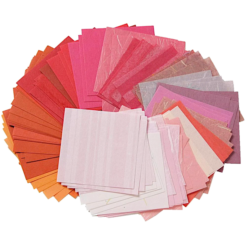 Washi Mixed Colored Blocks - 150 Sheets (8.5x8.5cm) $10.00