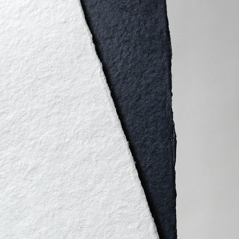 Yoshino EXTRA-THICK Handmade WHITE or BLACK (5 sheets)