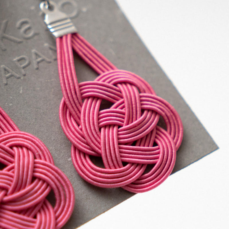 * NEW Mizuhiki Earrings (2 Styles / 8 Colors)