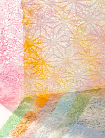 Hand-Dyed Patterned Lace (8 Colors)