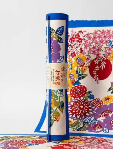 * NEW SPECIAL OFFER - Vintage Katazome FLORAL GARDEN (4 sheets)