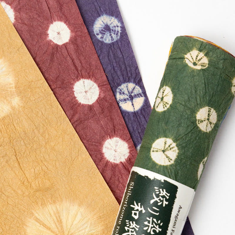* NEW Hand-dyed Shibori 10-sheet set