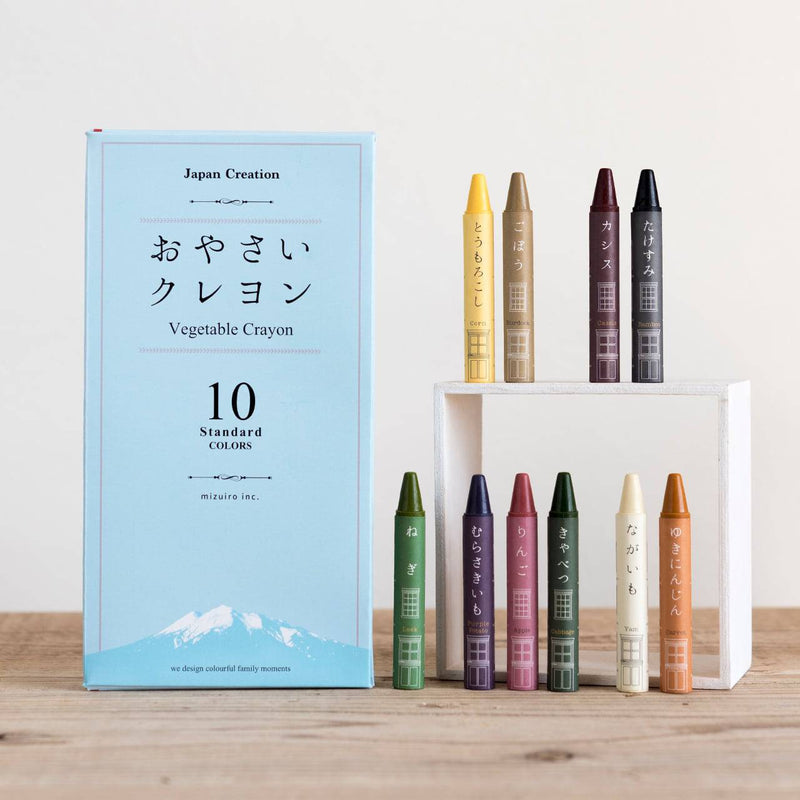 *NEW Vegetable Crayons - awagami factory