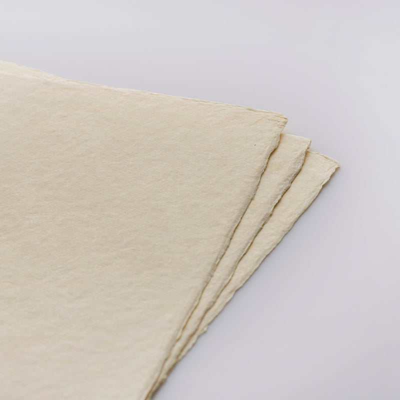 Khadi Paper/ Rag Paper For Artists, 27 X 27 3 Sheets