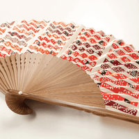 *NEW Katazome "Sensu" Folding Fan - awagami factory