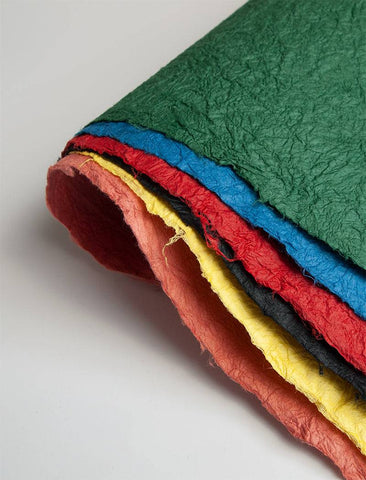 Kyoseishi Strong Crinkle (2 sheets per color) - awagami factory