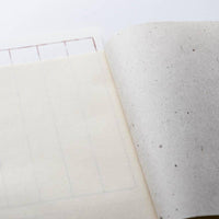 Wacho Hand-dyed Persimmon Notebook - Crinkle Texture - awagami factory
