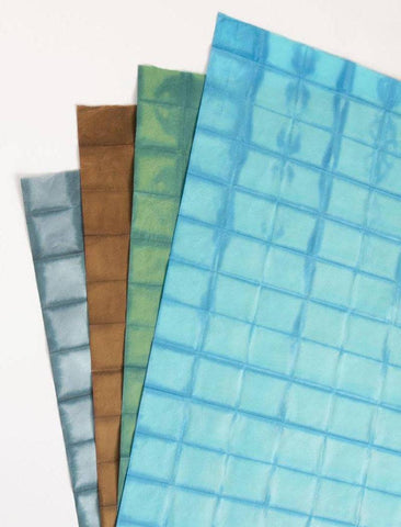 Itajime Hand-Dyed Papers - awagami factory